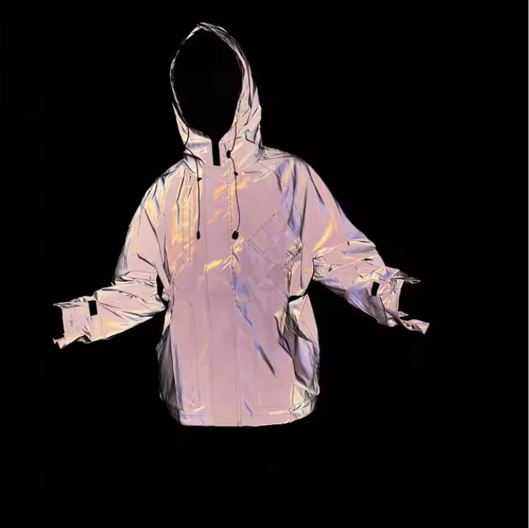 harness holdings reflective puffer jacket 